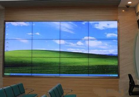 灵山液晶拼接屏的另类用法。